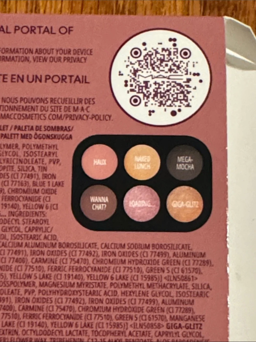 MAC Cosmetics embedded burgundy